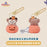 SHDL - 2025 Duffy & Friends Halloween Collection x ShellieMay ‘Pumpkin’ Plush Keychain