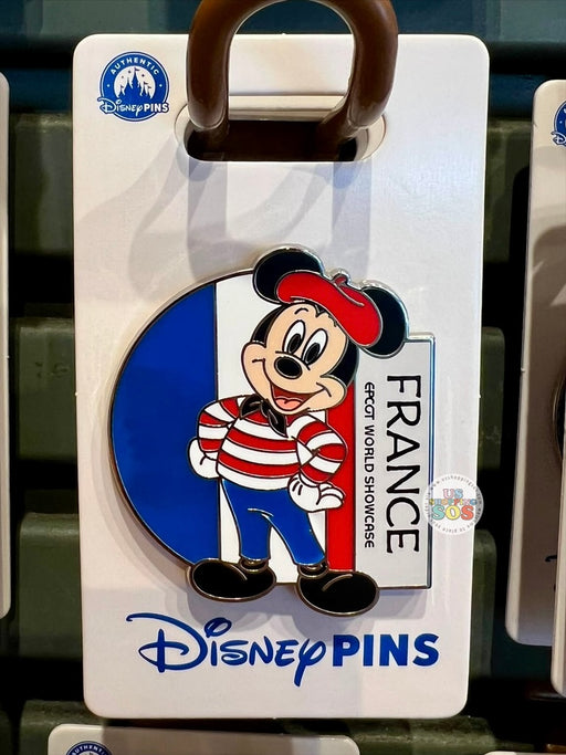 WDW - Epcot World Showcase 2026 - Mickey France Pin