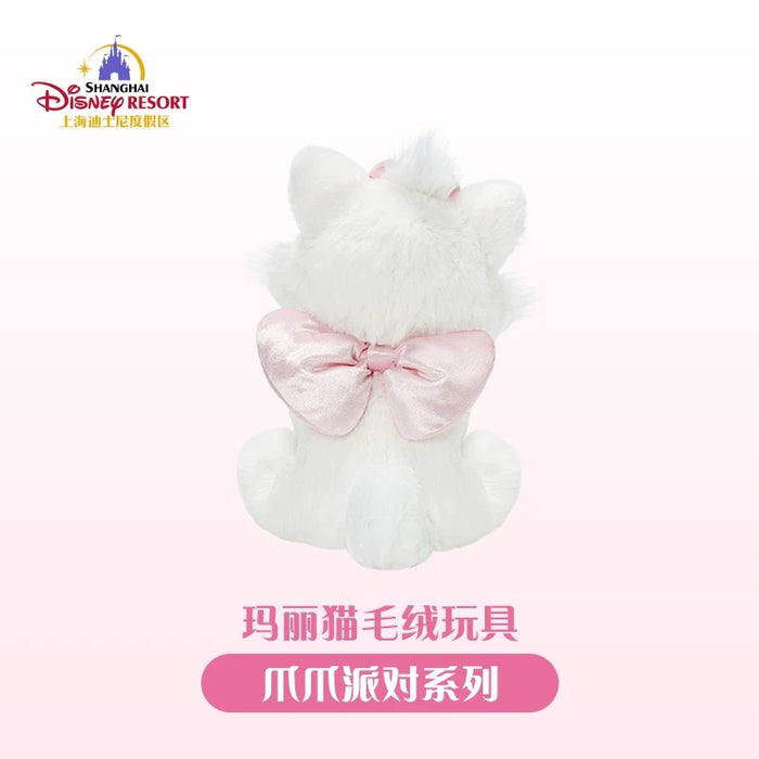 SHDL - Disney Cats "Paw Paw" Party x Marie Plush Toy with Knitting Ball