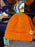 Universal Studios - Trick or Treat Minions 2025 - Boo & Tim Vampire Orange Beanie