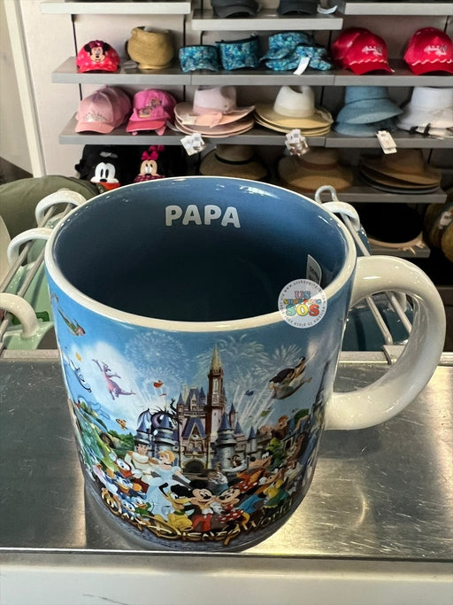 DLR/WDW - Mickey & Friends Storybook Park Logo Ceramic Mug - Papa