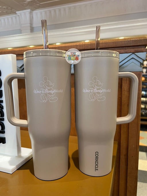 DLR/WDW - Corkcicle Classic Mickey Park Logo Latte Stainless Steel Cold Cup