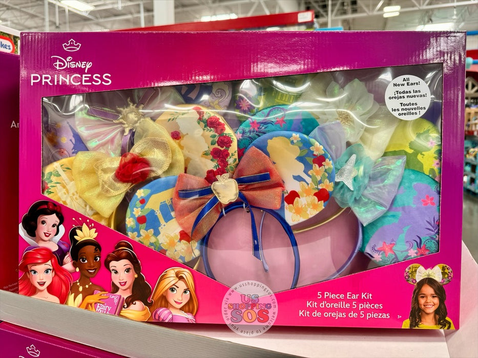Disney Value 5-Piece Ear Headband Kit - Disney Princess USShoppingSOS Disney Value 5-Piece Ear Headband Kit - Disney Princess USShoppingSOS