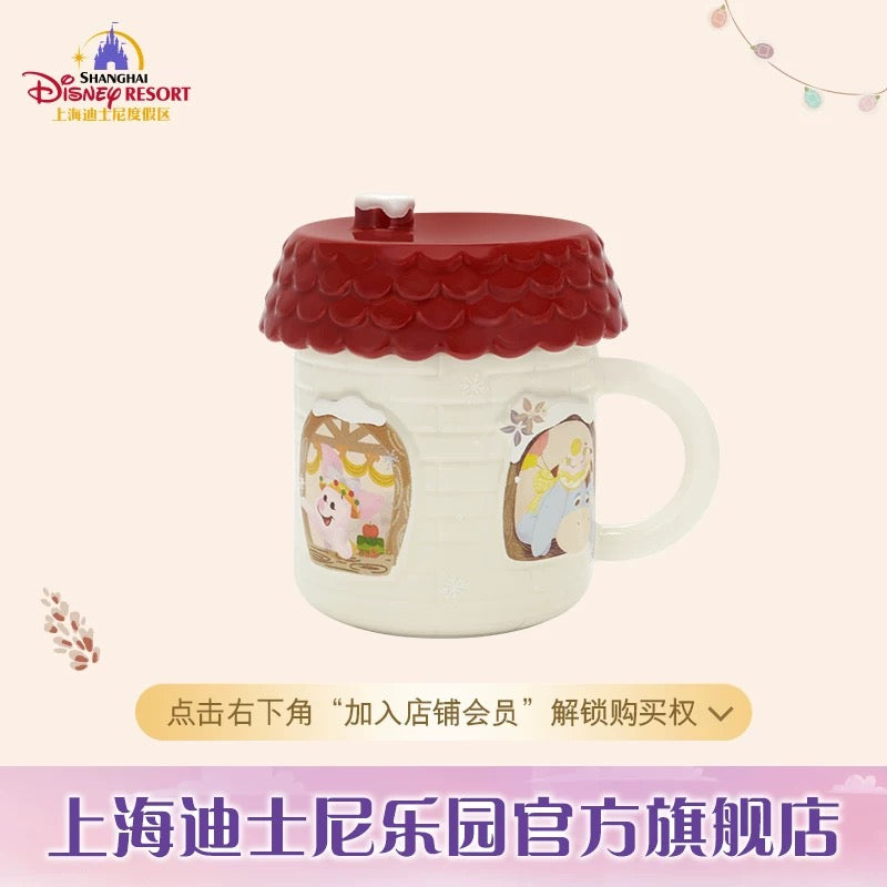 SHDL - 2025 Winnie the Pooh & Friends Winter Collection x Mug with Lid