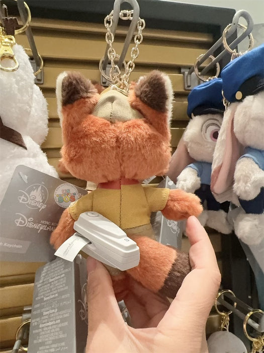 HKDL - Zootopia Childhood Fun x Nick Wilde Plush Keychain