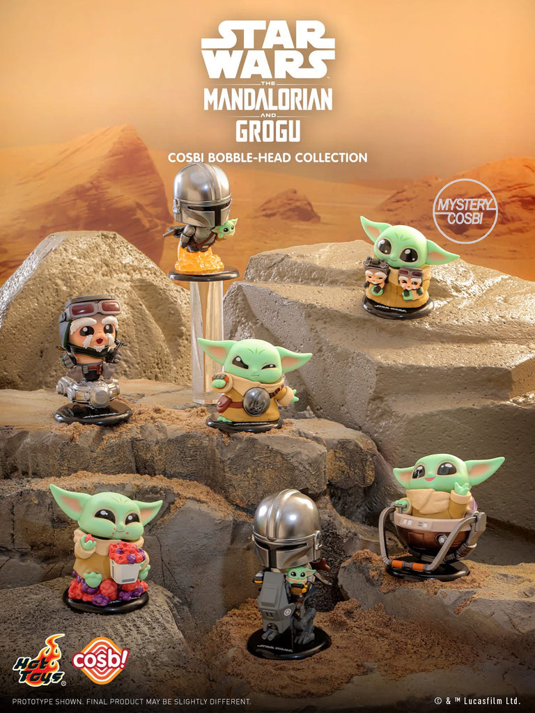 STAR WARS Mandalorian & Grogu Cosbi ④ Hot Toy Cosbi - Star Wars The Mandalorian and Grogu Cosbi