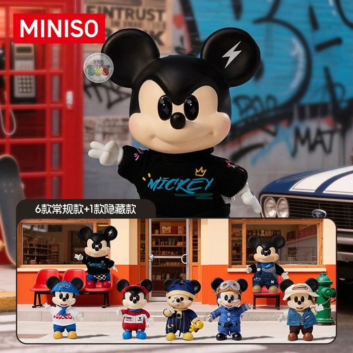 MINISO China - Mickey Mouse "OOTD" Vinyl Plush Keychain Blind Box (Release Date: May 20, 2026)