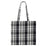 JDS - 2026 TOTE BAG Collection x Mickey Tote Bag Flat Monotone Check
