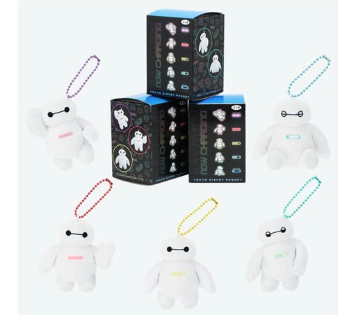 TDR - Colorful Neon & Baymax Themed Collection x Big Hero 6 Baymax Mystery Plush Keychain Blind Box (Release Date: July 1, 2025)