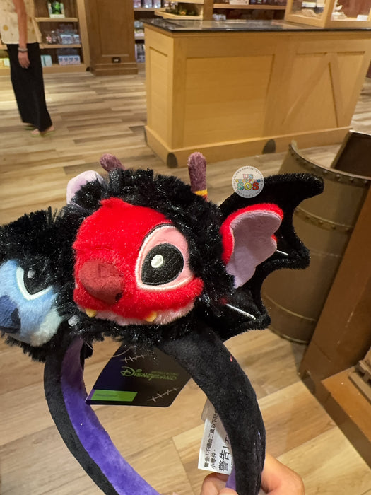 HKDL - 2026 Disney Halloween -Leroy & Stitch Trick-or-Treat Collection x Stitch & Leroy Plushy Headband