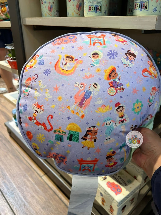 DLR/WDW - It’s a Small World 2026 - Clock Face Cushion
