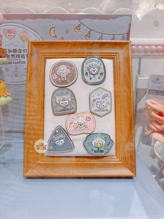 SHDL - 2026 Duffy and Friends Nature Campers Collection x Duffy and Friends Mystery Pin Badge Blind Box (Release Date: Apr 23, 2026)