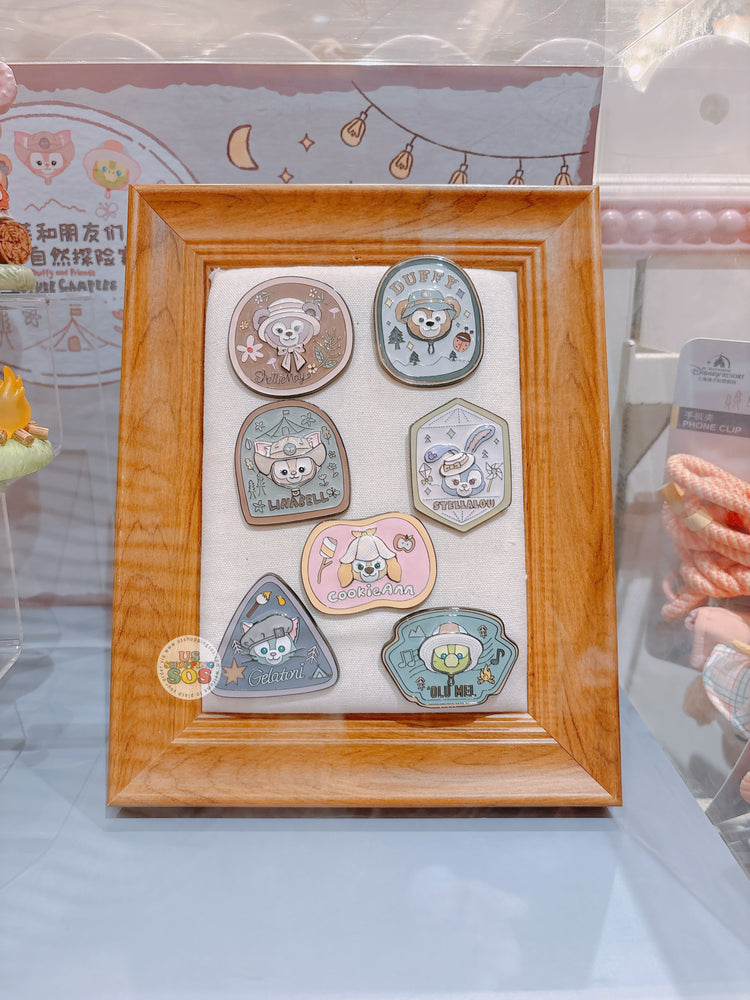 SHDL - 2026 Duffy and Friends Nature Campers Collection x Duffy and Friends Mystery Pin Badge Blind Box (Release Date: Apr 23, 2026)