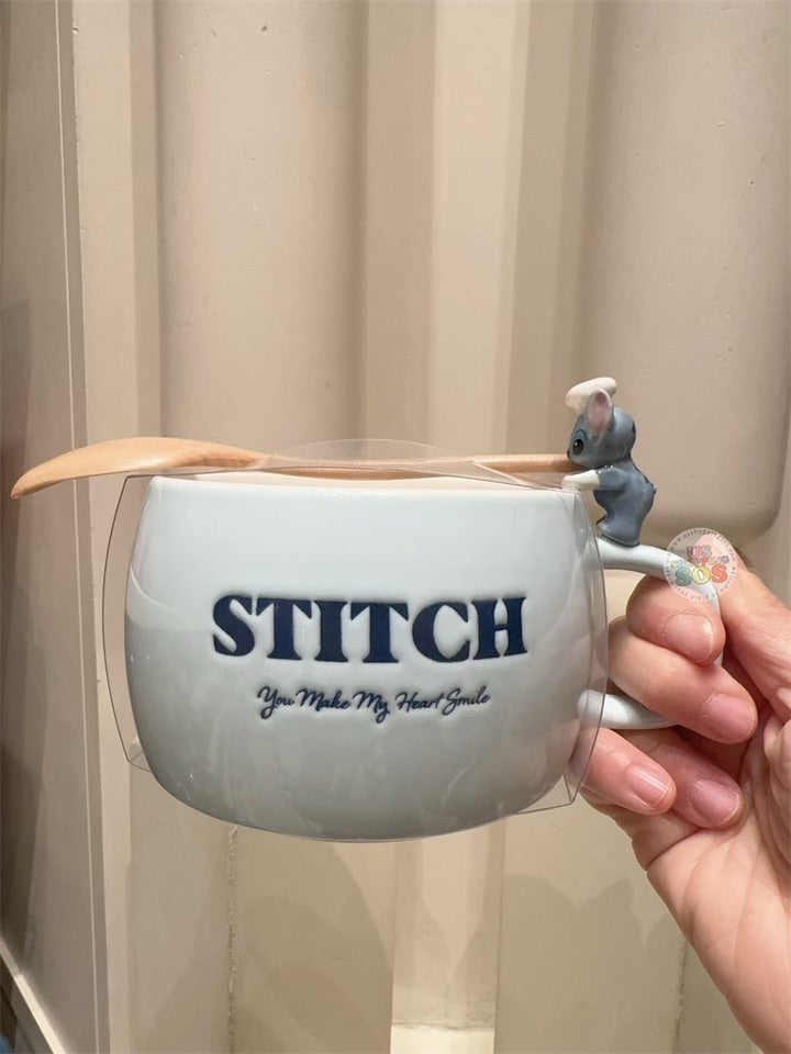 HKDL - Holiday Season Collection x Stitch Soup Mug and Spoon Set