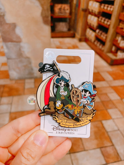 SHDL - Mickey & Goofy Pirates In The Caribbean Collection x Mickey Mouse & Goofy Pin