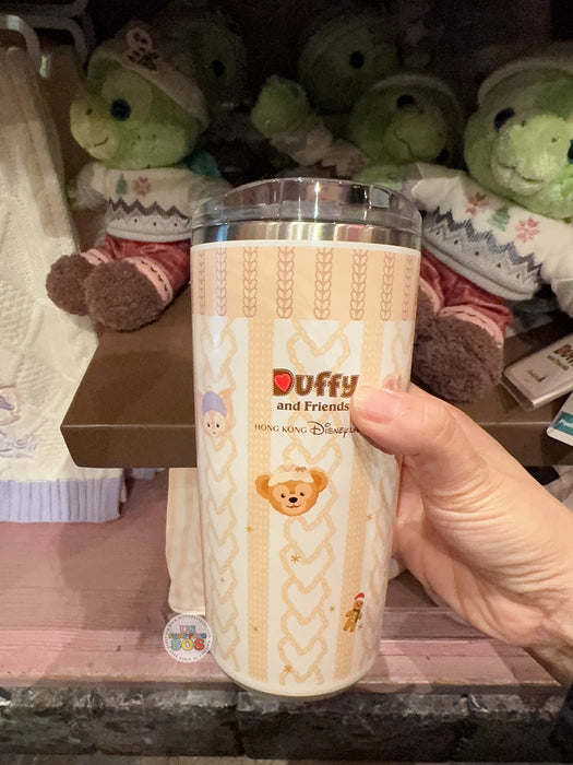HKDL - 2025 Duffy and Friends Christmas Party x Stainless Steel Tumbler with Carry Bag