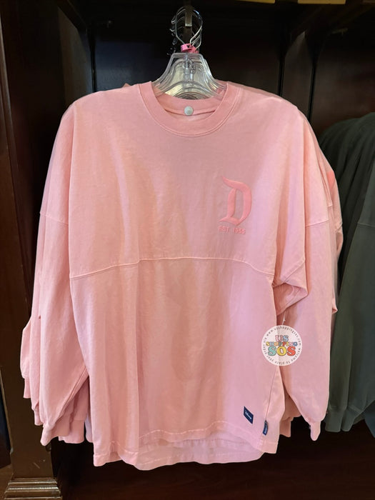 DLR - Spirit Jersey "Disneyland Resort"  Pink Puffy Ink Baby Pink Pullover (Adult)