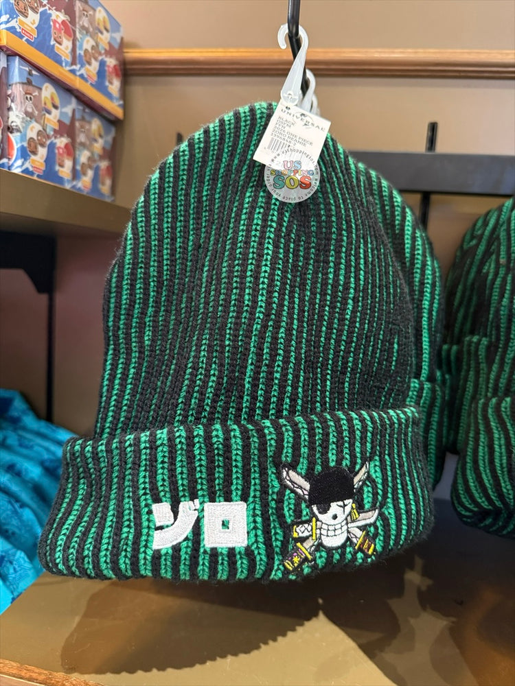 Universal Studios - Universal FanFest Nights 2026 - One Piece Zoro Black Green Beanie