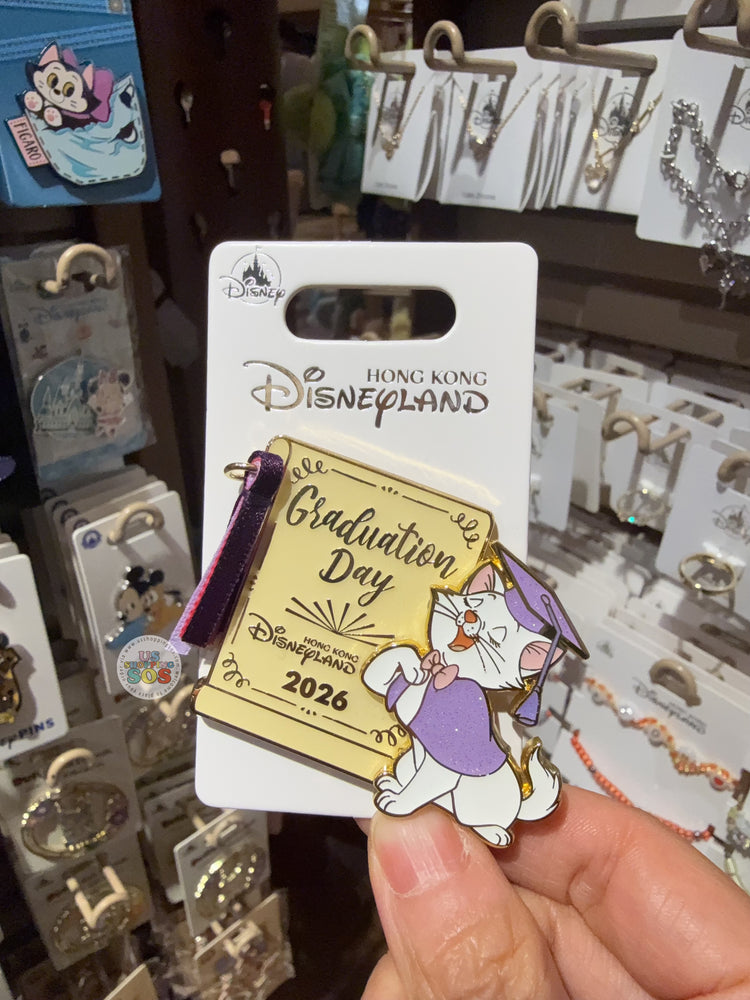 HKDL - Marie 2026 Graduation Day Pin Badge