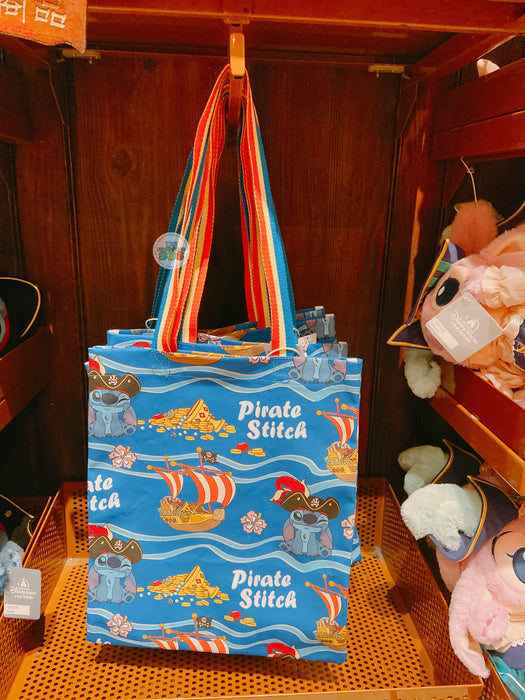 SHDL - Mickey & Friends Pirates Collection x Stitch All Over Print Tote Bag