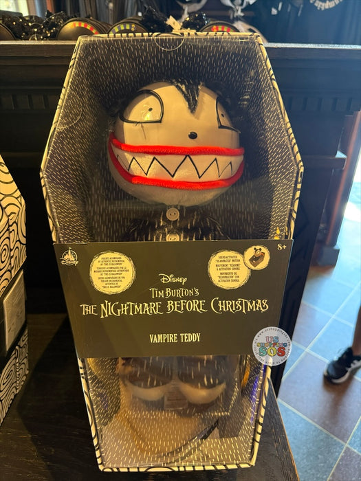 DLR/WDW - The Nightmare Before Christmas 2026 - Vampire Teddy Sound-Activated Re-Animated Motion Figurine