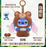 TOPTOY - Stitch Wild Animal Vinyl Plush Keychain Blind Box