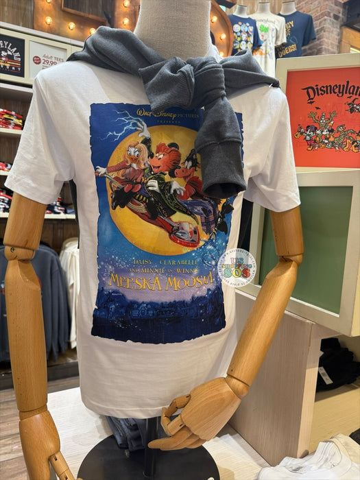 DLR/WDW - Halloween 2026 - Hocus Pocus Daisy, Minnie, and Clarabelle Cow “Meeska Mooska” White Graphic Tee (Adult)