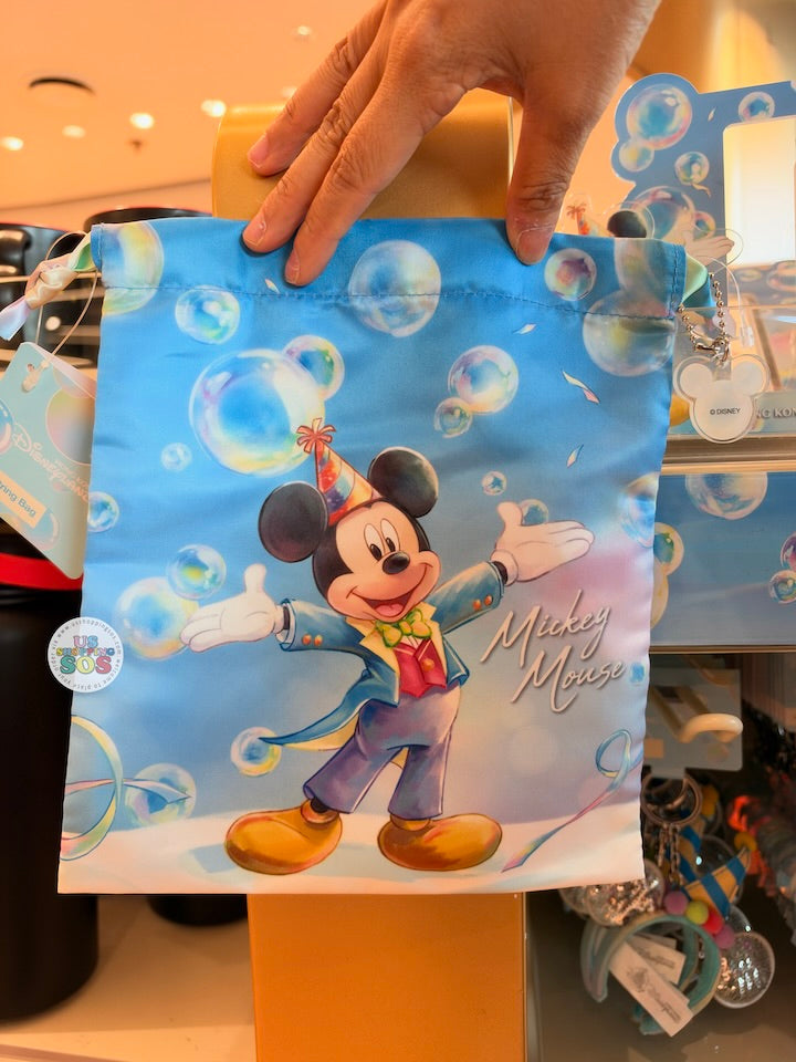 HKDL - 2026 Mickey’s Bubblelicious Birthday Collection x Drawstring Bag