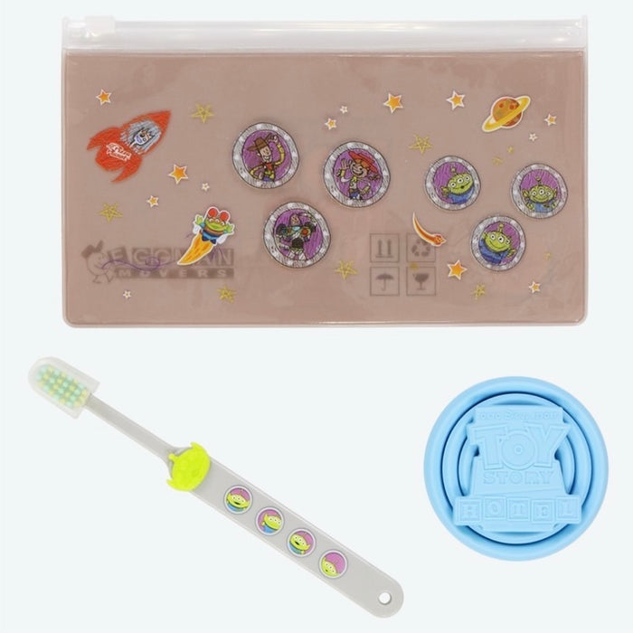 TDR - Toy Story Travel Toothbrush, Cup & Pouch Set