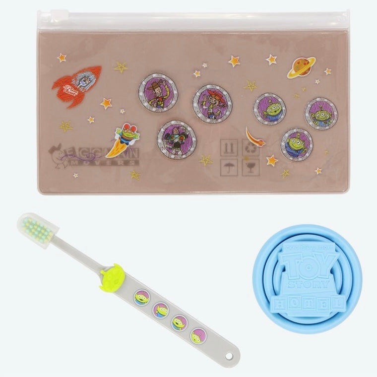 TDR - Toy Story Travel Toothbrush, Cup & Pouch Set