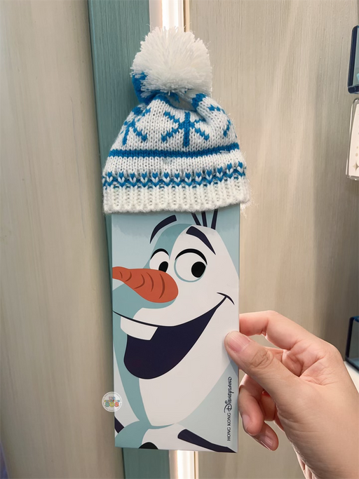 HKDL - World of Frozen Olaf with Beanie "Milk Chocolate Bar with Coconut"
