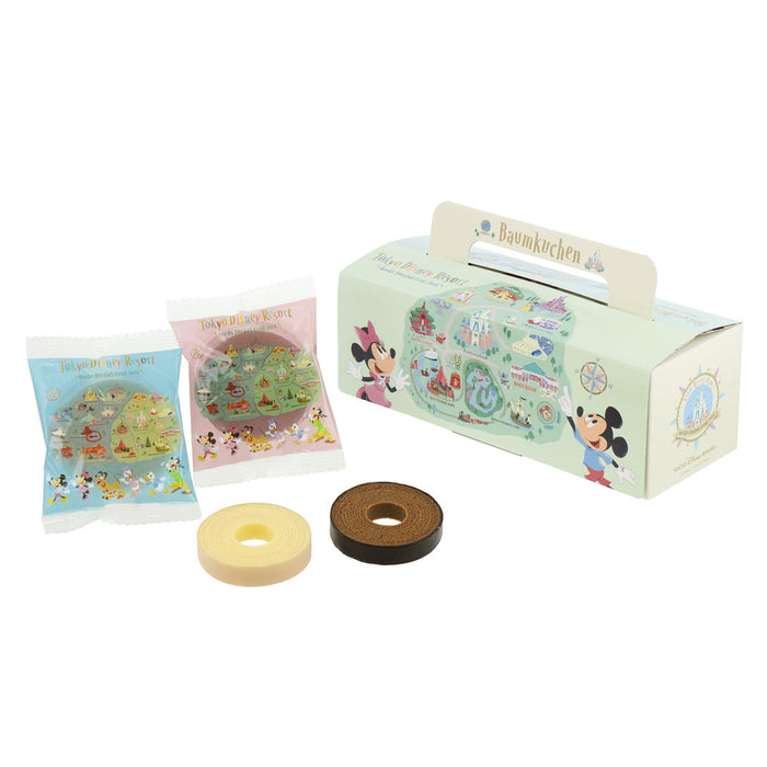 TDR - Tokyo Disney Resort "Park Map Motif" Collection - Baumkuchen Box Set (Release Date: July 11, 2024)