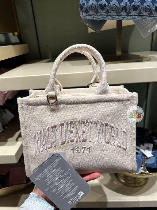 DLR/WDW - Disney’s Once Upon A Bag - Walt Disney World 1971 Canvas Crossbody Tote
