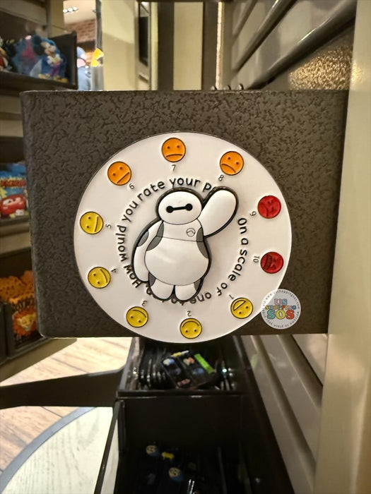 DLR/WDW - Big Hero 6 - Baymax “How would you rate your pain on a scale of 1 to 10?” Magnet