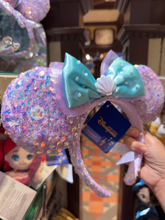 HKDL - 2026 Mickey’s PhilharMagic x Ariel Sequin Ear Headband