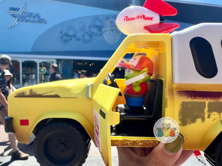 DLR - Pixar Fest 2024 - Toy Story Alien Pizza Planet Yellow Truck 3D Popcorn Bucket