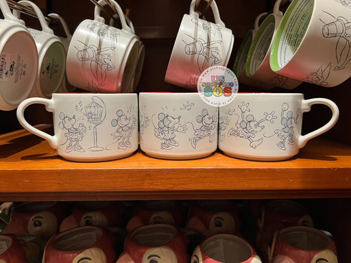 DLR/WDW - Minnie Mouse Sketch Mug
