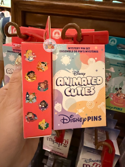 DLR/WDW - Disney Animated Cuties Mystery Pin Box (2 Pins Per Box)