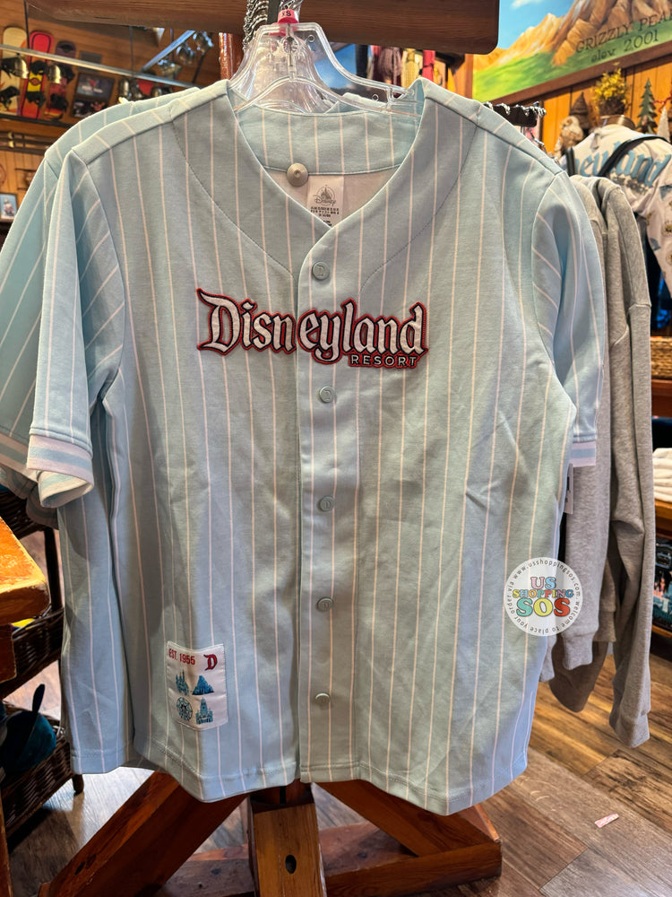 DLR - Disney Park Icons - “Disneyland Resort” “Est.55 The Happiest Place on Earth” Baseball Shirt (Adult)