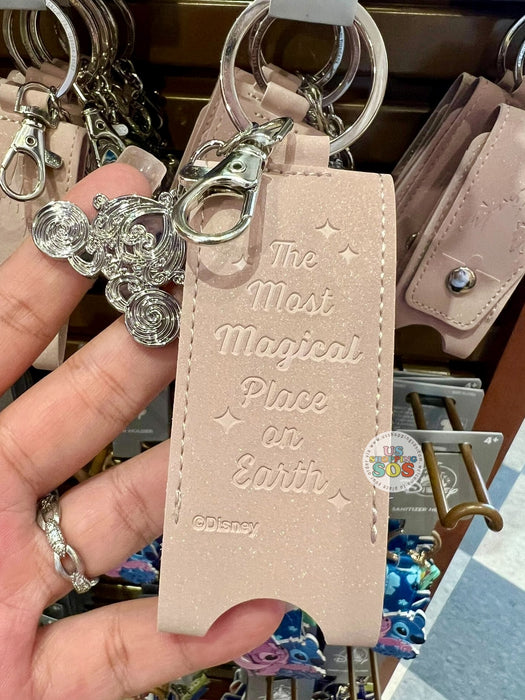 DLR/WDW - Disney Castle Hand Sanitizer Holder Keychain