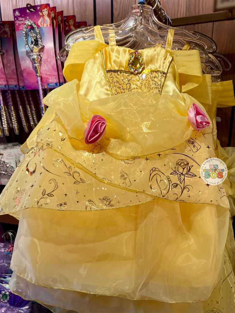 DLR/WDW Disney Princess Belle Costume Dress (Kid Youth