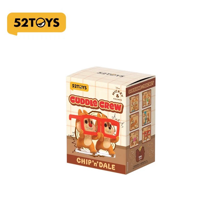 China Exclusive 52 Toys - Chip & Dale Cuddle Crew Plush Toy Blind Box (Release: May 14, 2026)