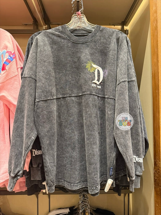 DLR/WDW - Spirit Jersey Attraction Graffiti Logo Wash Black Pullover (Adult)