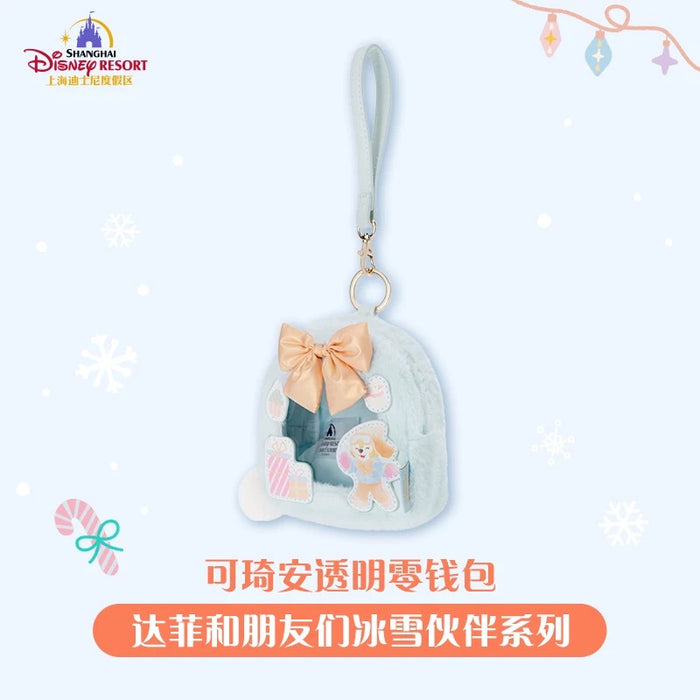 SHDL - 2025 Duffy & Friends Ice & Snow Partner Collection x CookieAnn Pouch with Clear Window