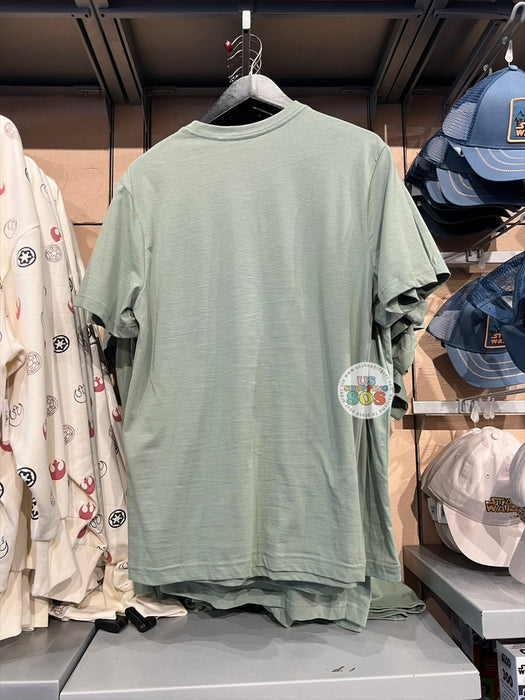 DLR/WDW - Star Wars - R2-D2 Can I Get a Beep Boop Olive Graphic Tee (Adult)