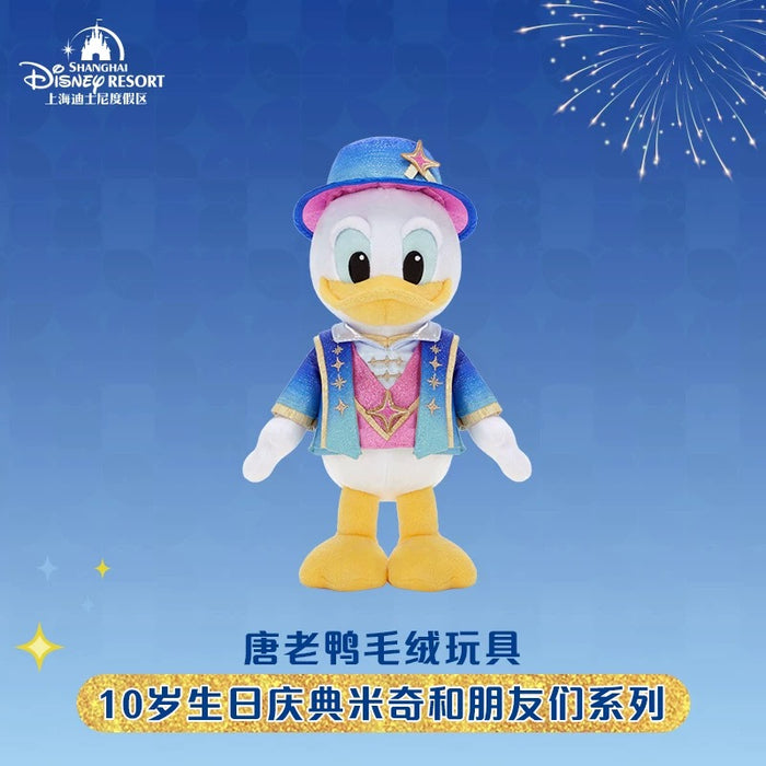 SHDL - 2026 Mickey & Friends 10th Birthday Celebration Collection x Donald Duck Plush Toy (Release Date: Mar 20, 2026)