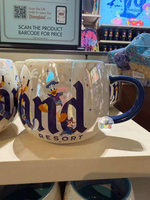 DLR - Disneyland 70th Celebration - Mickey Mouse and Friends Mug