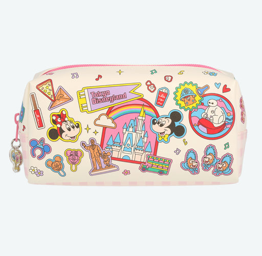 TDR - Tokyo Disney Resort "Park Map Motif" Pastel Color Collection - Pencil Case (Release Date: Dec 11, 2025)