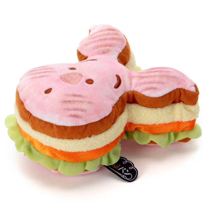 Japan Takara Tomy - Nui Pan Sandwich Piglet Plush Toy Size S (Release Date: Feb 15, 2025)