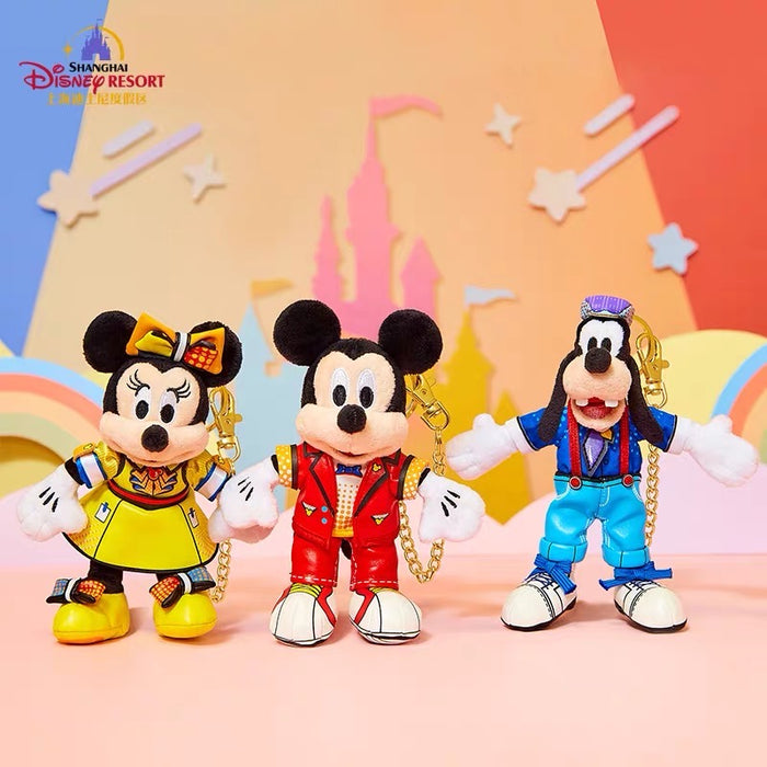 SHDL - Disney Color-Fest: A Street Party! x Minnie Mouse Plush Keychain